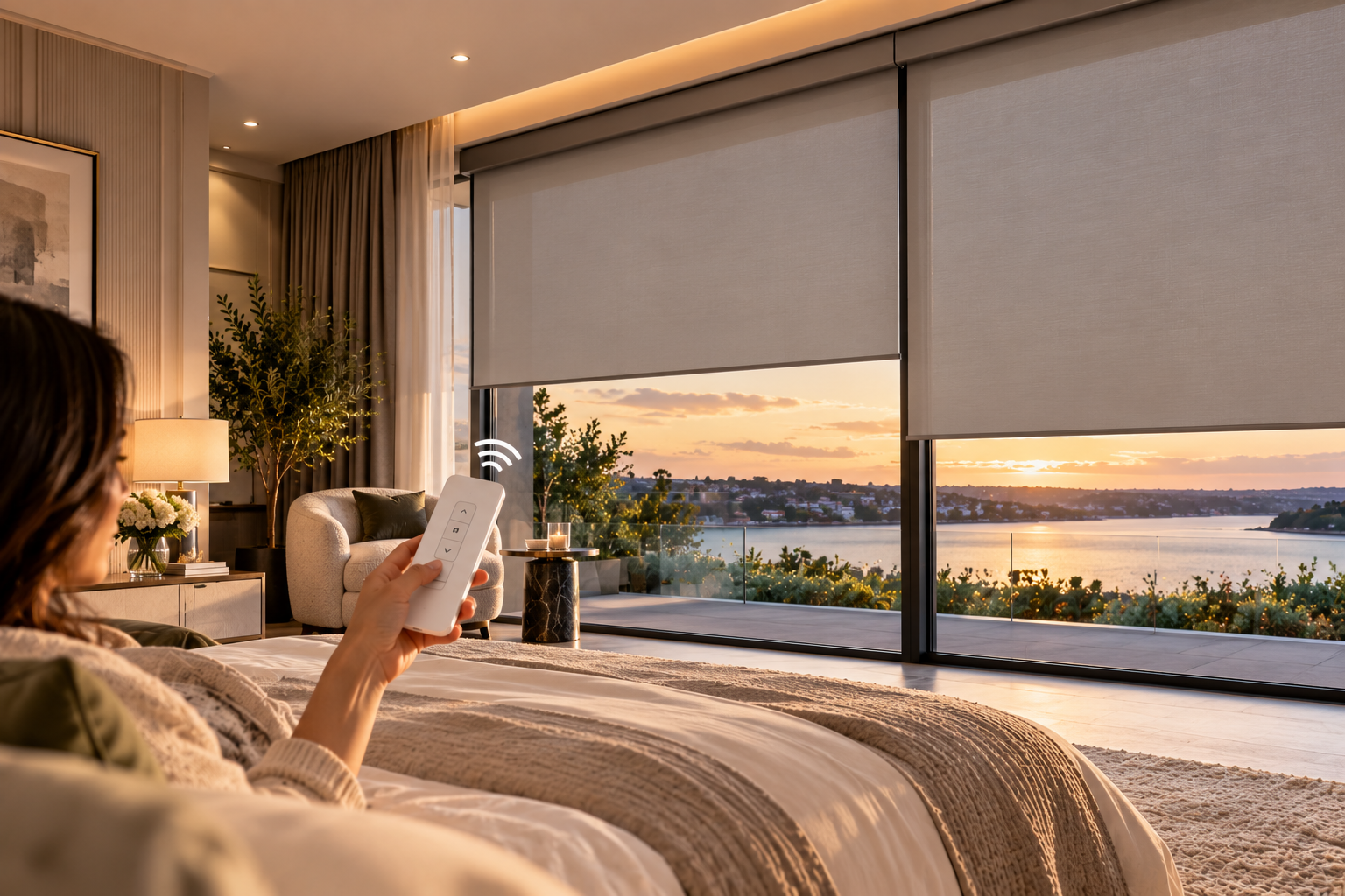 Motorised Coverings — custom window coverings Melbourne